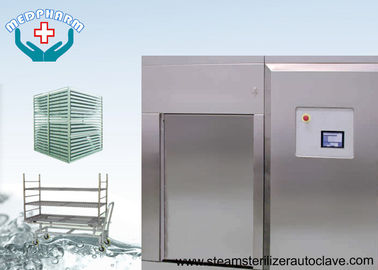 Biosafety Pharmaceutical Autoclave With Secondary Temperature Sensor In Chamber Drain